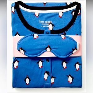 Kate spade penguin pajama set